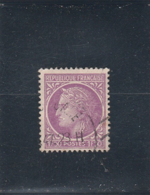 L6862 France Timbre NÂ° Y&T 679 De 1945-47 