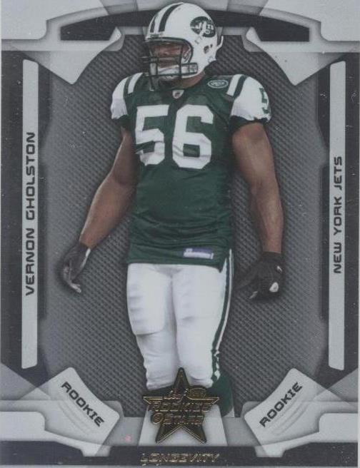 2008 Leaf Rookies & Stars Longevity Vernon Gholston #183