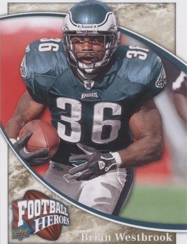 2009 Upper Deck Football Heroes Brian Westbrook #66