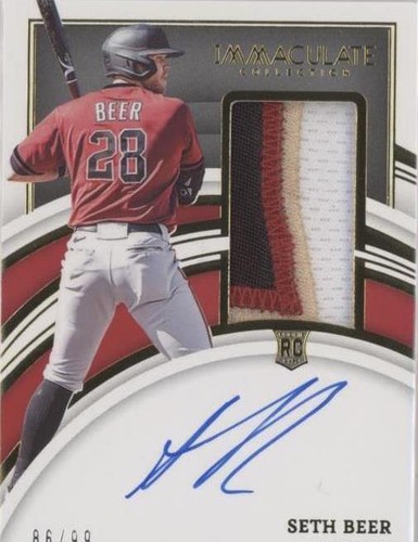 2022 Panini Immaculate Collection - Seth Beer #128