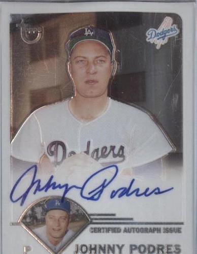 2003 Topps Retired Signature Edition - Johnny Podres #TA-JPO