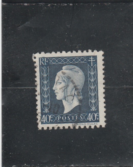 L5270 France  Timbre Y&T NÂ° 684 De 1945 