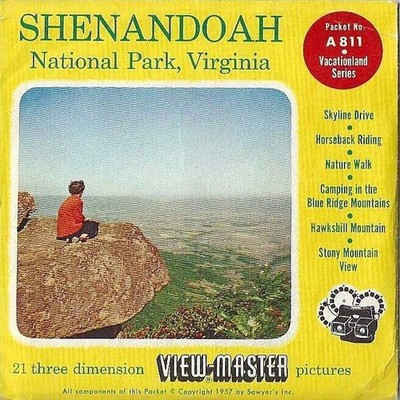 view master Shenandoah National Park A 811