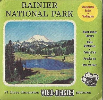 view master Rainier National Park Vacationland Series