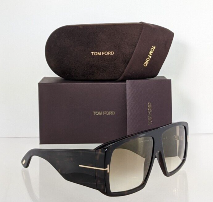 Pre-owned Tom Ford Brand Authentic  Sunglasses Ft Tf 1036 52f Raven 52f Tf1036 60mm In Brown