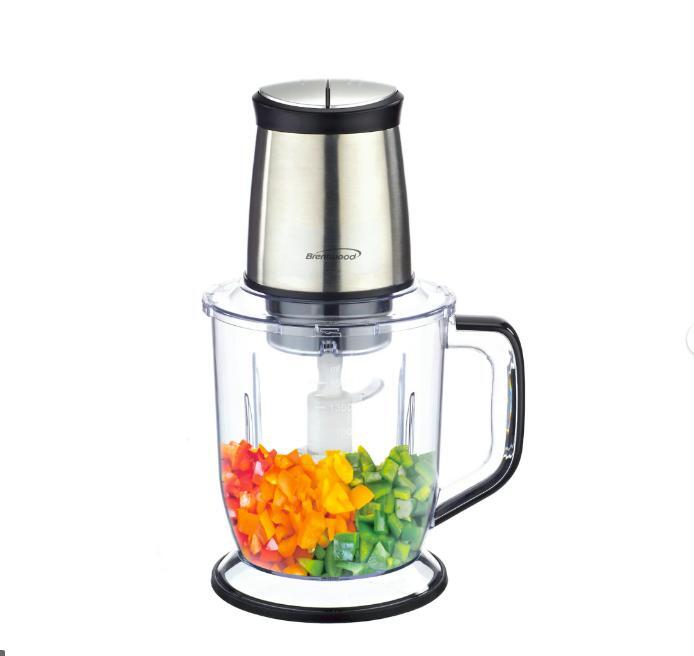 Brentwood  6.5 Cups Food Processor in Stainless Steel