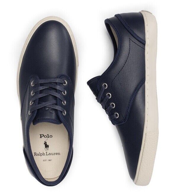 Polo Ralph Lauren Ethan Lace Leather Mens Sneakers Trainer Shoes UK 10 EUR 44 eBay UK Megazakaz