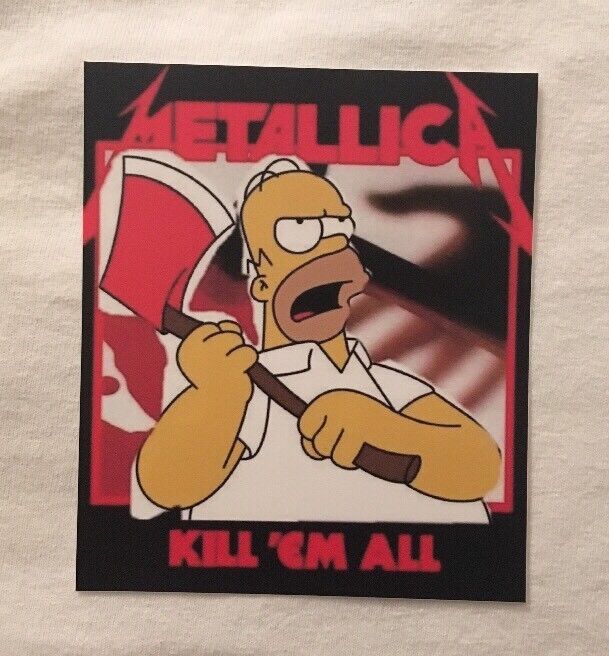 Metallica Sticker 