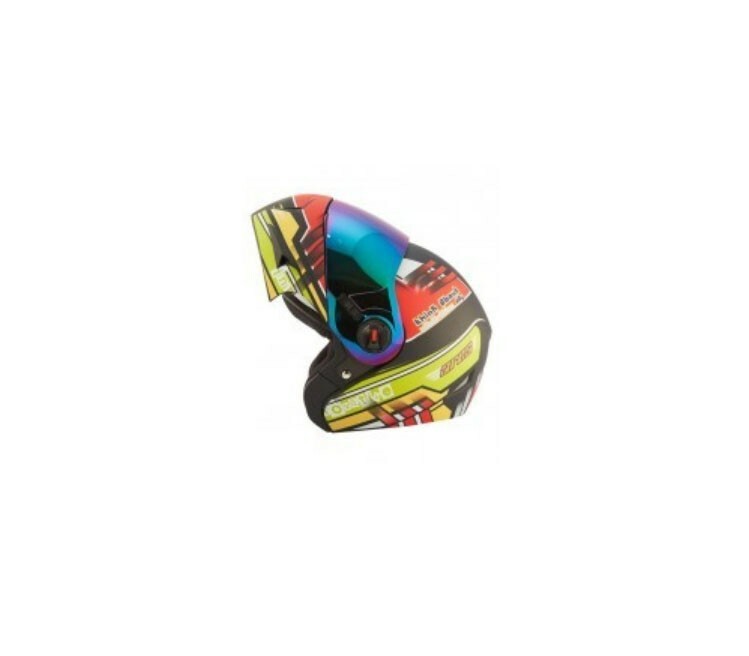 SB-41 Ares Royal Glossy Mat Black Full Face Helmet Golden Visor L Size 600mm
