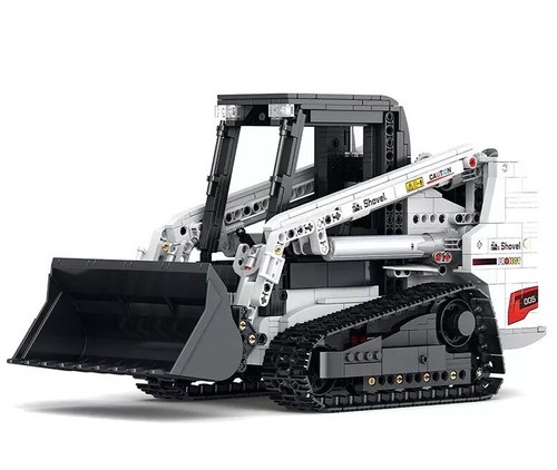 Building Blocks Skid Steer Loader Motorized RC Bricks DIY Model Kids Toy NEW BOX