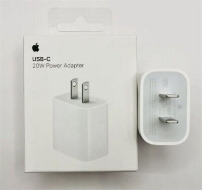 OEM Apple 20W USB-C Wall Charger Power Adapter in Bulk for iPad iPhone 14 13 12