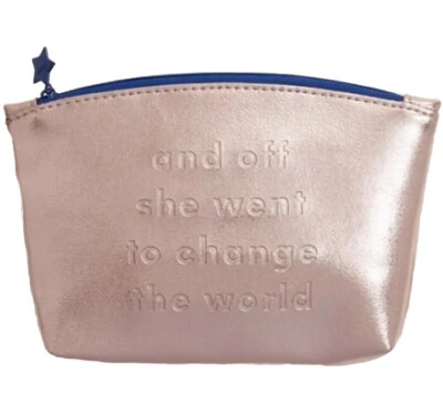 Ipsy Rose Gold Makeup Bag New! Free Shipping...