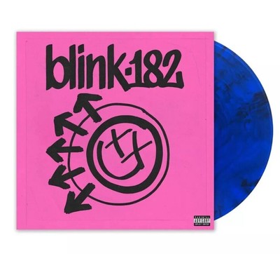 Blink-182 One More Time Blue Black Swirl Vinyl Exclusive
