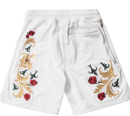 Pre-owned Kith X Nike Lebron Cloak Shorts White/multi Color Size Large Rare