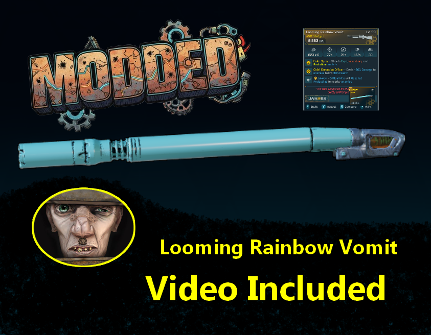 🔥 Borderlands 4 Lvl 50 MODDED Looming Rainbow Vomit🚀 Fast💎PS5/XBOX/PC🔥
