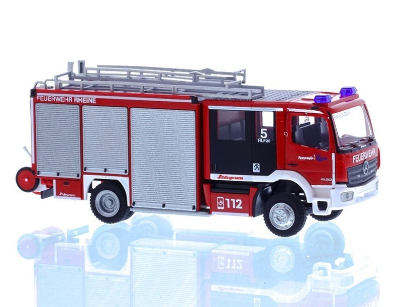 Rietze Einsatzfahrzeug 1:87 Mb Schlingmann Varus Hlf Feuerwehr Rheine D H0 72949