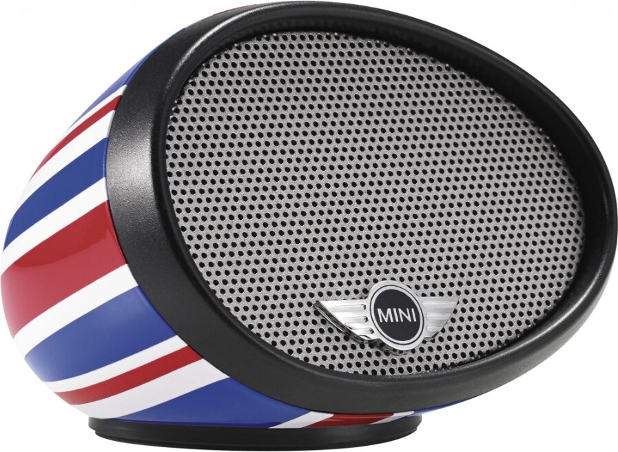 iui compact mini Bluetooth Box im Mini Spiegeldesign Union Jack