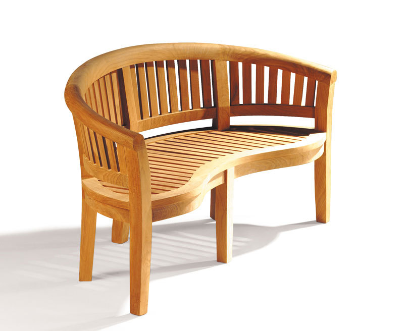 two seater banana bench
