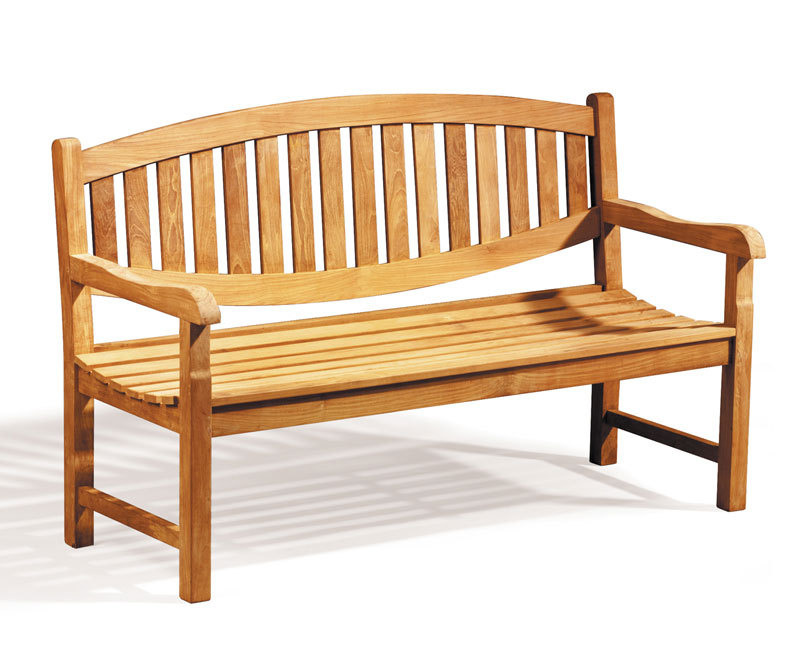 Quality /& Value Jati Gladstone Teak Park 3 Seater Garden Bench 1.5m 5ft Garden Bench Brand