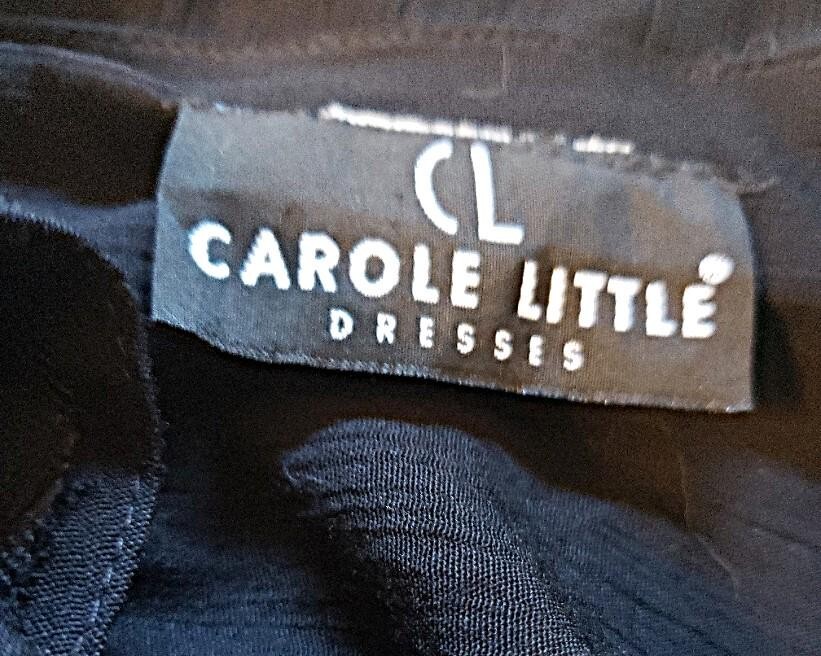 Carole Little cottagecore dress tea garden rose maxi blouson Rayon Womens L
