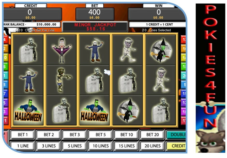 Spooky Spins Machine For Sale