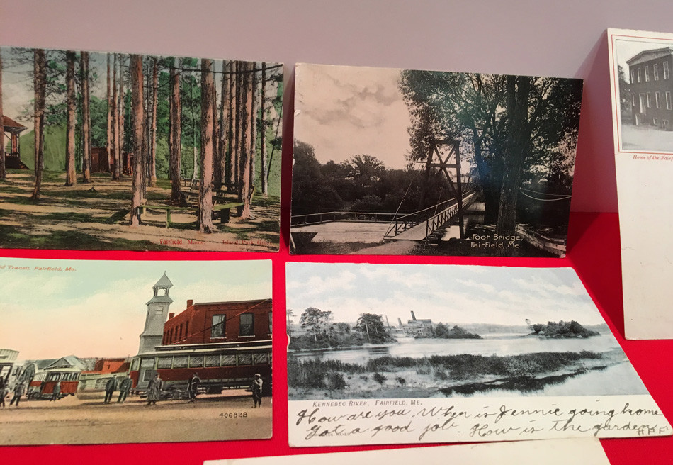 Posted Unposted Div/bk Un/div/bk POSTCARD SET OF 6 FAIRFIELD MAINE ME