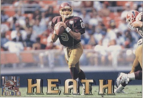 1994 Pacific Triple Folders Heath Shuler #33