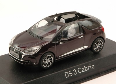 CITROEN DS 3 CABRIO 2016 WHISPER PURPLE 1:43 AUTO STRADALI NOREV SCALA