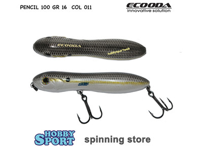 WTD PENCIL 100 ECOODA COLORE 011 FLOATING 16 GR WALKING THE DOG SPINNING MARE