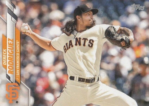 2020 Topps Mini - Dereck Rodriguez #393