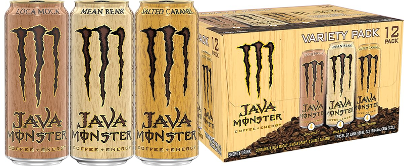 Monster Energy Java Monster Variety Pack, Java Monster Mean Bean