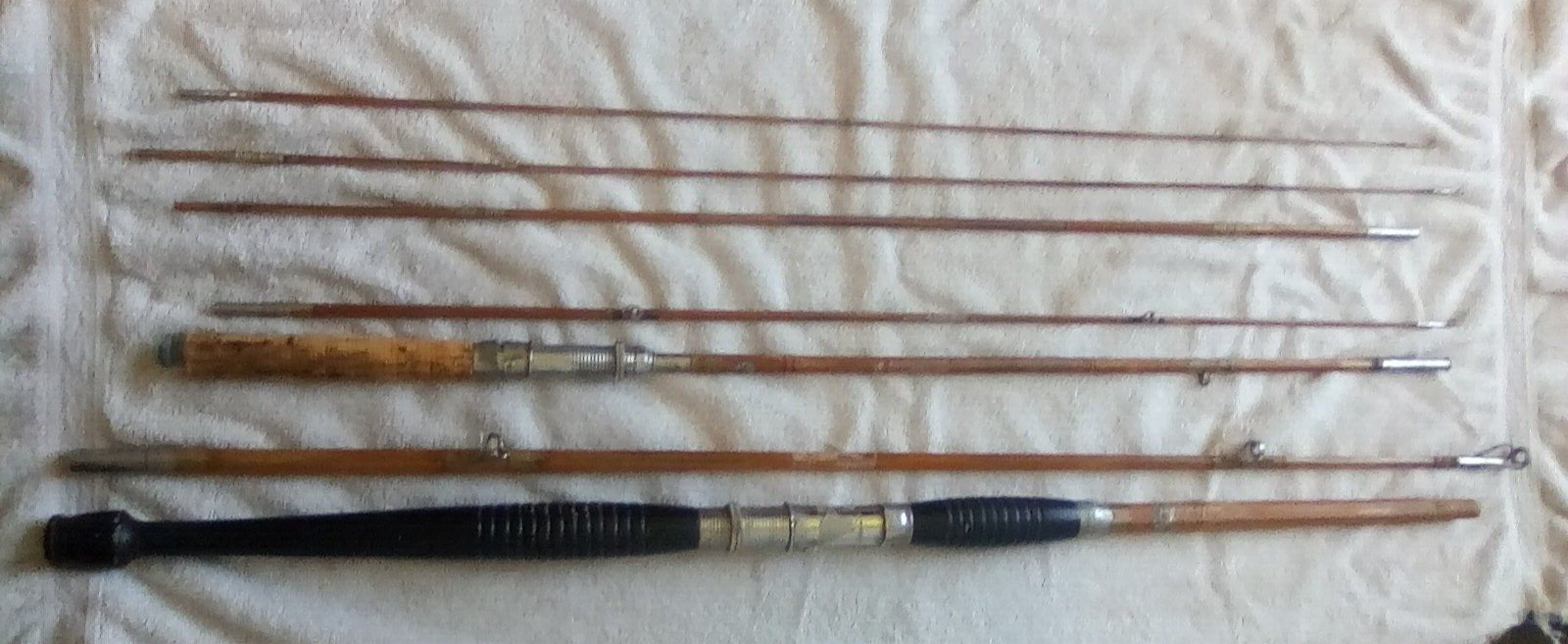 Fly Rod バンブー　作者不詳　＃３～＃４ （おそらく） Fly Rod バンブー 作者不詳 ＃3～＃4 （おそらく） ZX Double