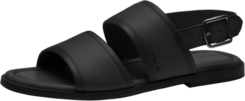 COACH Men's Julian Two Strap Sandals
