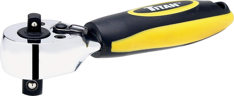 11050 1/4-Inch and 3/8-Inch Dual Drive X 5-1/2-Inch 72-Tooth Dual Head Stubby Ra
