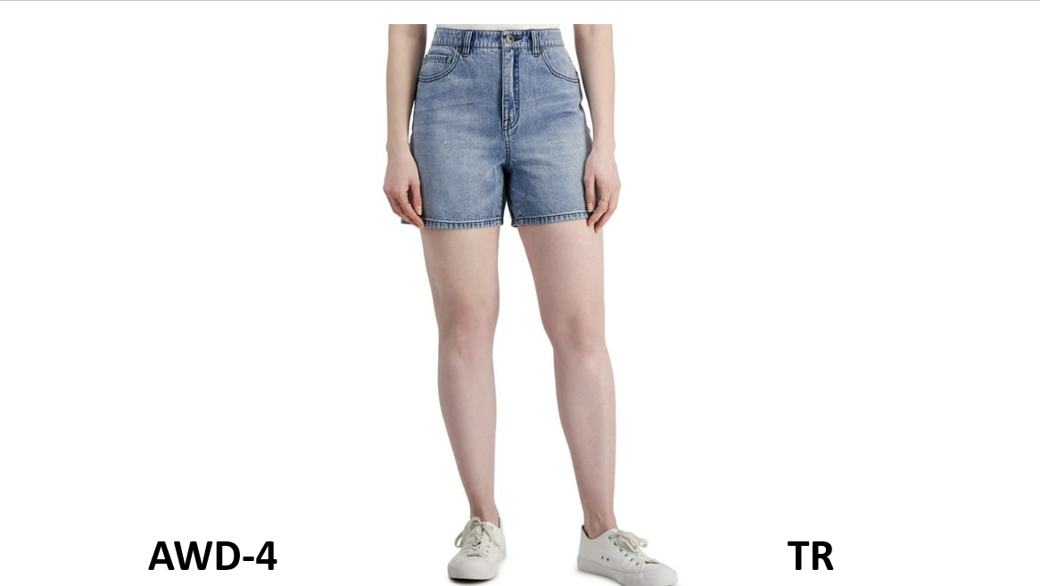 Style & Co. Women's High Rise Denim Boyfriend Shorts, Blair, Size 24/0