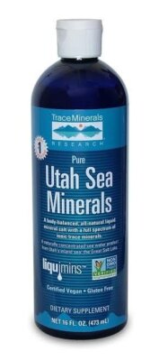 Trace Minerals Utah Sea Minerals, жидкость 16 унций