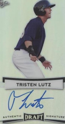 2017 Leaf Metal Draft - Tristen Lutz #BA-TL1