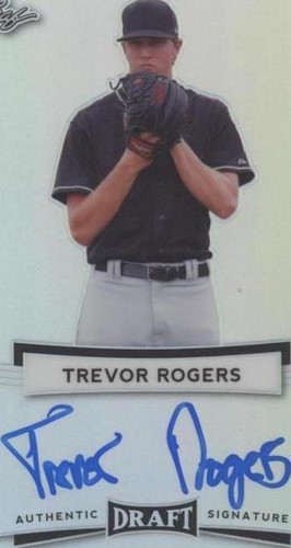 2017 Leaf Metal Draft - Trevor Rogers #BA-TR1