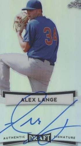 2017 Leaf Metal Draft - Alex Lange #BA-AL1