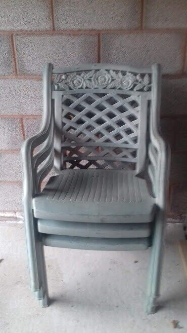 Stylish Green Garden Armchairs. B&Q. 3 of. Durable. Stackable