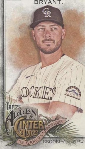 2022 Topps Allen & Ginter - Kris Bryant #24