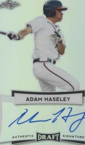 2017 Leaf Metal Draft - Adam Haseley #BA-AH1