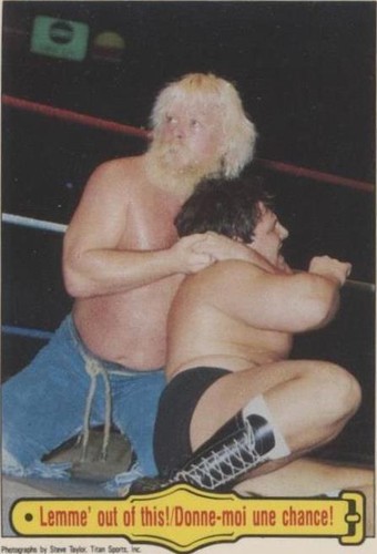 1985 O-Pee-Chee WWF - David Sammartino Moondog Rex #35