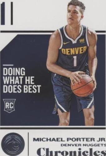 2020-21 Panini Select Signature Selections - Michael Porter