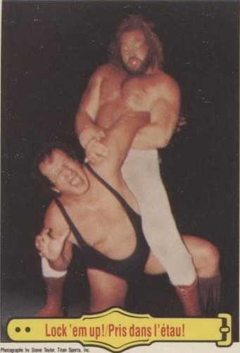 1985 O-Pee-Chee WWF - Big John Studd Chief Jay Strongbow #23