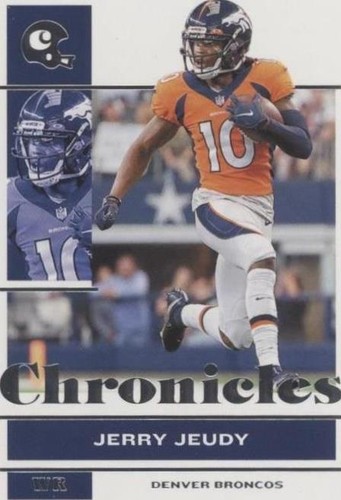 PANINI NFLカード PHOENIX JERRY JEUDY BRONCOS 16/25 #RR-JJ 送料無料 中古 IT2 Jerry Jeudy 2020 Phoenix #105 Fire Burst Price Guide