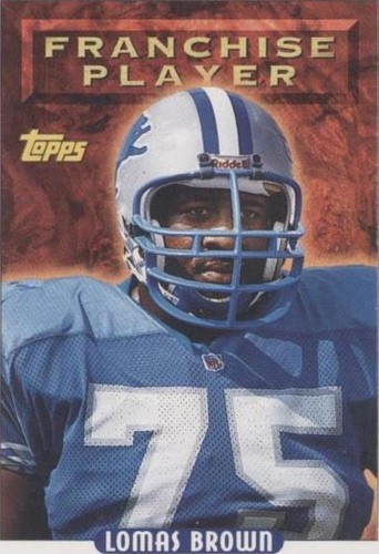 1993 Topps Lomas Brown #82