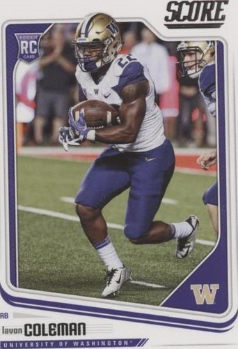 2018 Score Lavon Coleman #434