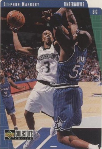 1997-98 Upper Deck Collector's Choice - Stephon Marbury #282