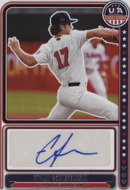 2024 Panini Stars and Stripes - Ethan Schiefelbein #NTS-ES